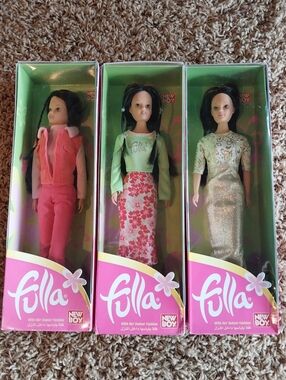 Bundle of 3 NWT Vintage New Boy Fulla Dolls